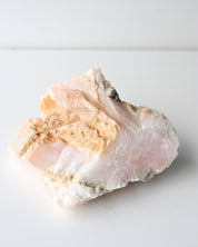 Manganoan calcite with pyrite back angle