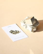 Pyrite Cube on Matrix 1.3lbs - pyrite crystal rough natural view 7