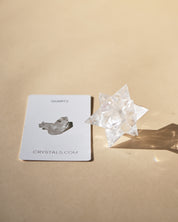 Clear Quartz Merkaba Star