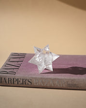 Clear Quartz Merkaba Star
