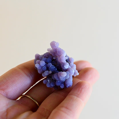 grape agate crystal