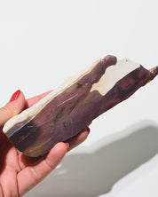 Mookaite jasper slab 268g alternate view