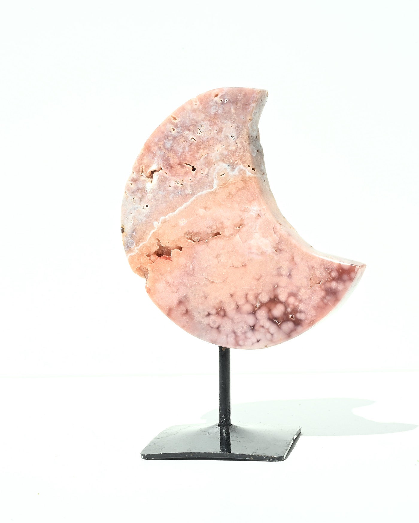 Pink Amethyst Moon 772g side