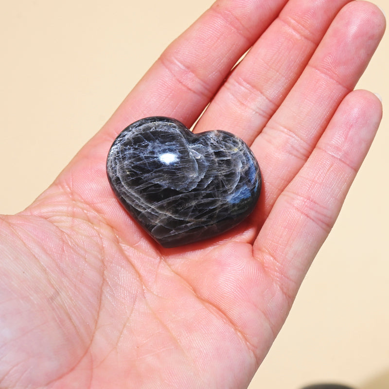 black moonstone crystal