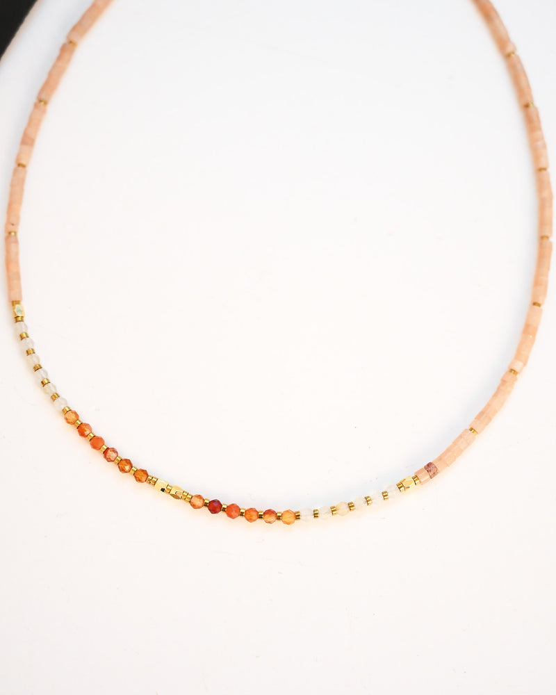 Energize Necklace - Carnelian, Citrine + Sunstone - Image 2