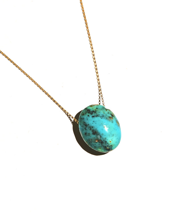 Chrysocolla Pendant Necklace – One of a Kind