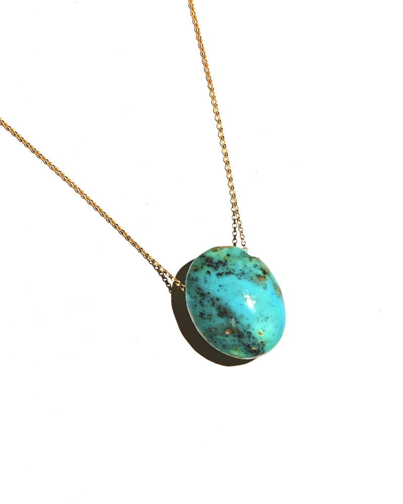 Chrysocolla Pendant Necklace – One of a Kind