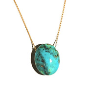Chrysocolla Pendant Necklace – One of a Kind
