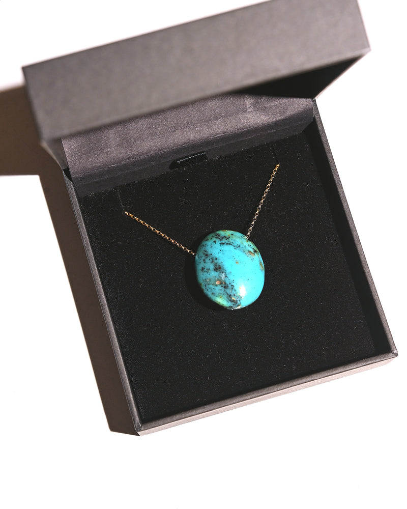 Chrysocolla Pendant Necklace – One of a Kind