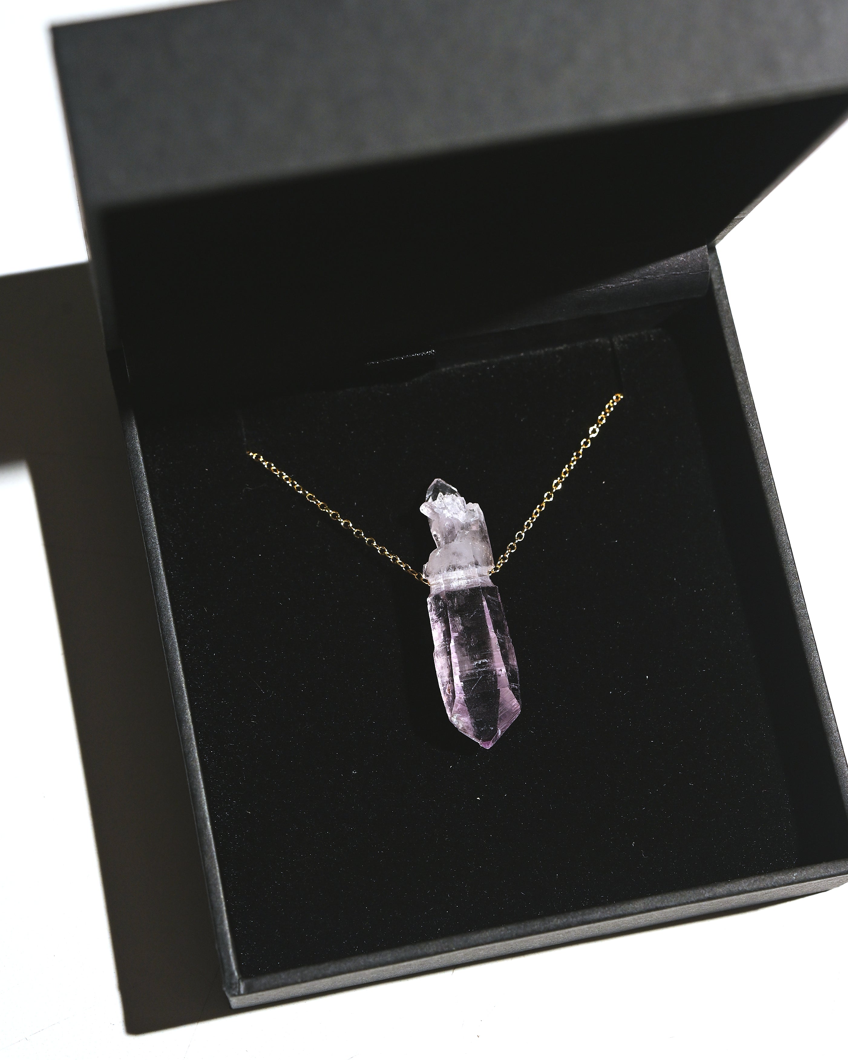 Brandberg Amethyst Necklace – One of a Kind