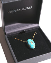 Chrysocolla Pendant Necklace – One of a Kind
