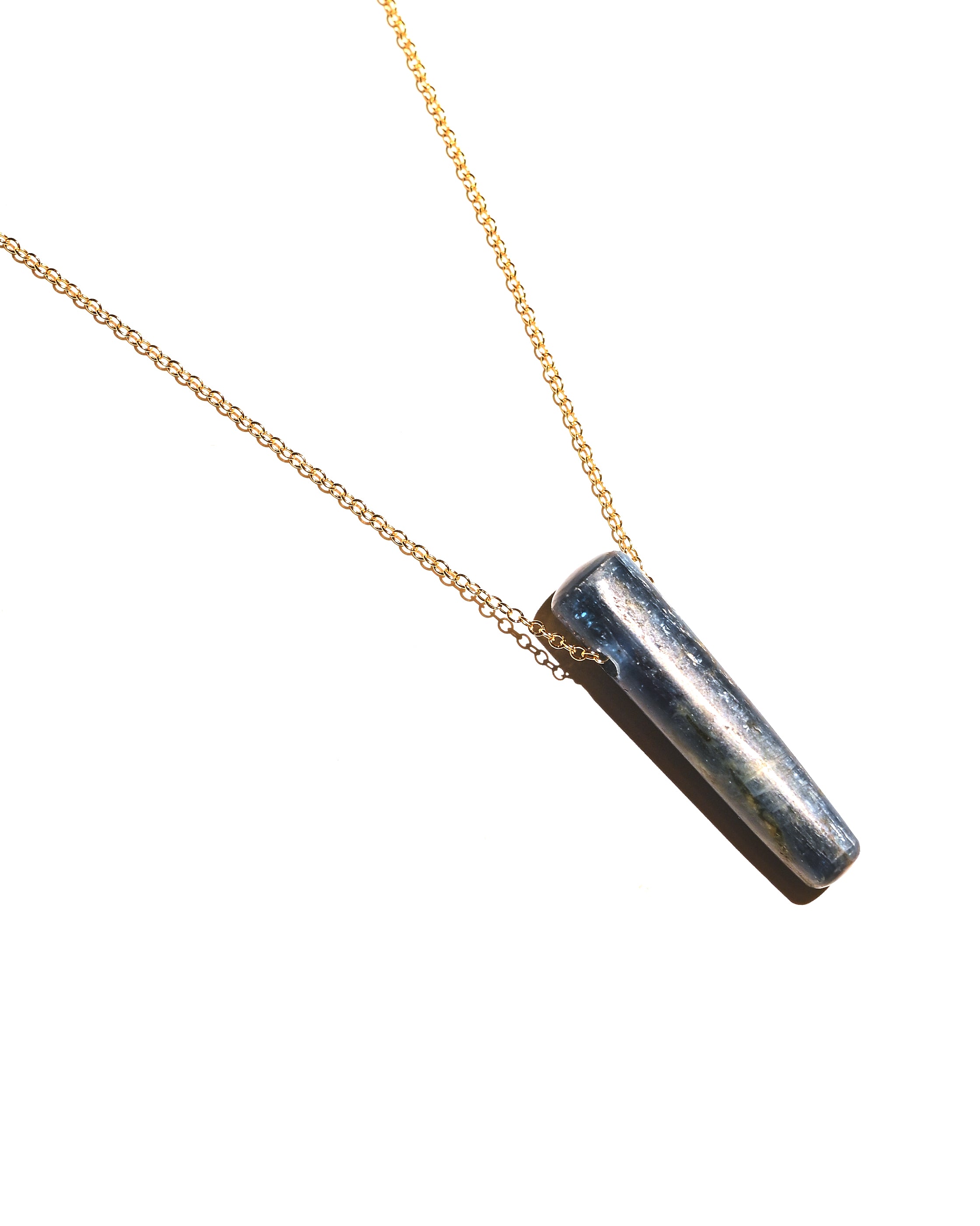 Blue Kyanite Pendant Necklace
