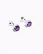 Amethyst Stud Earrings