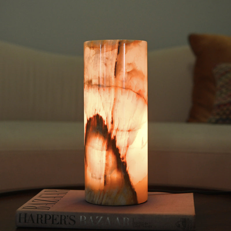 onyx stone lamps