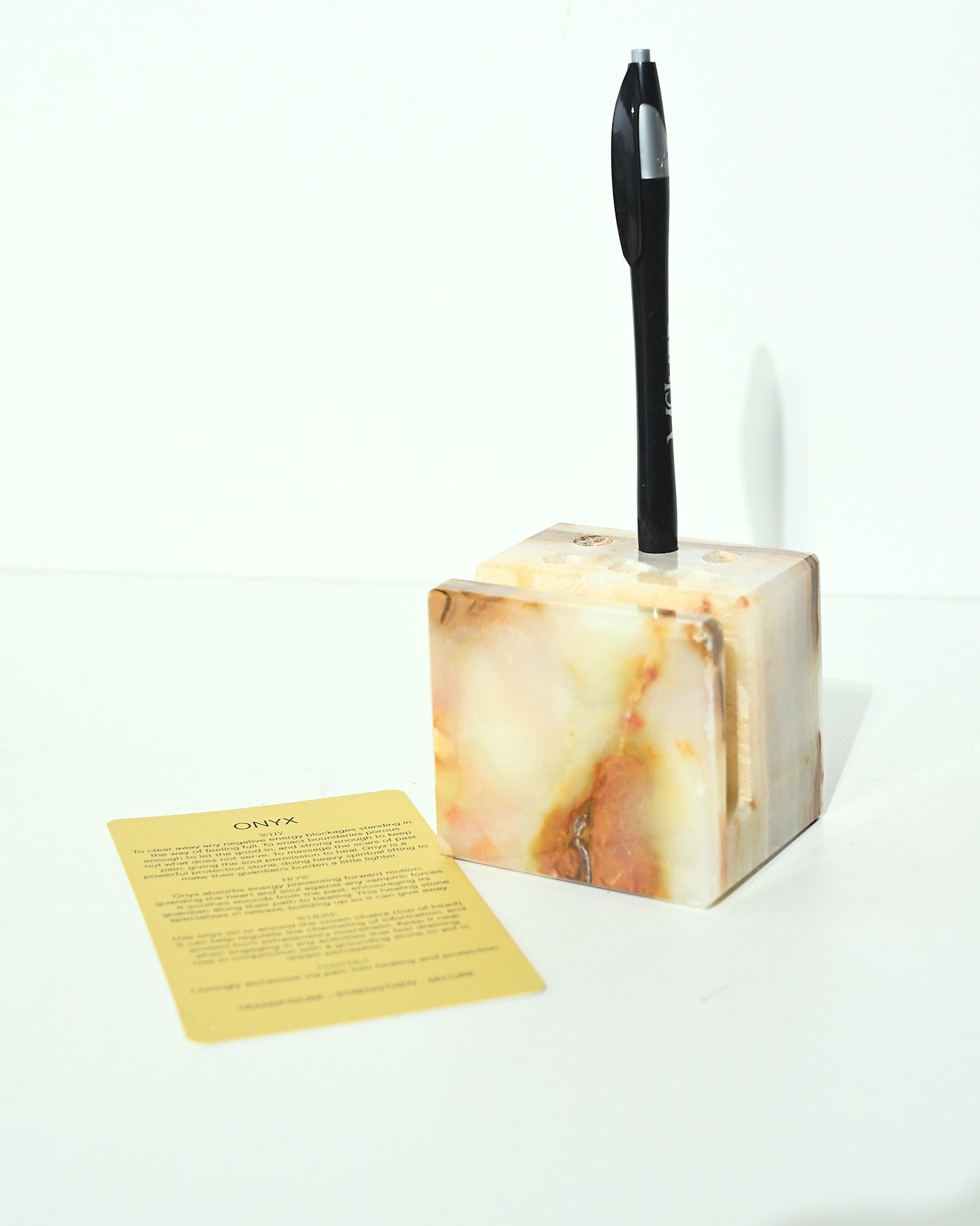 Onyx Pen Holder