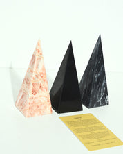 Grey Onyx Pyramid detail