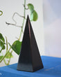 Black Onyx Tall Pyramid 8in