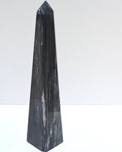 Statement Black Onyx Obelisk Tower Pakistan 3.5kg 16 inches - front view