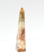 Statement Green Onyx Obelisk Tower Pakistan 3.5kg 16 inches - front view