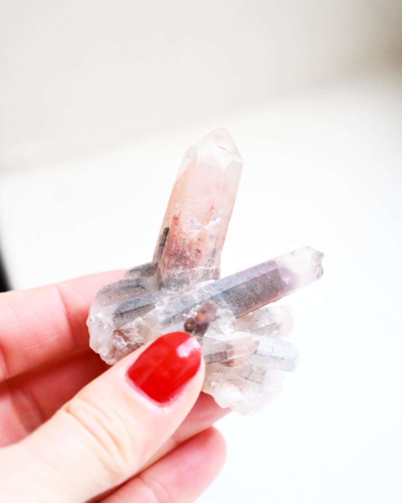 Orange River Quartz Cluster – South Africa $56.00 - side view