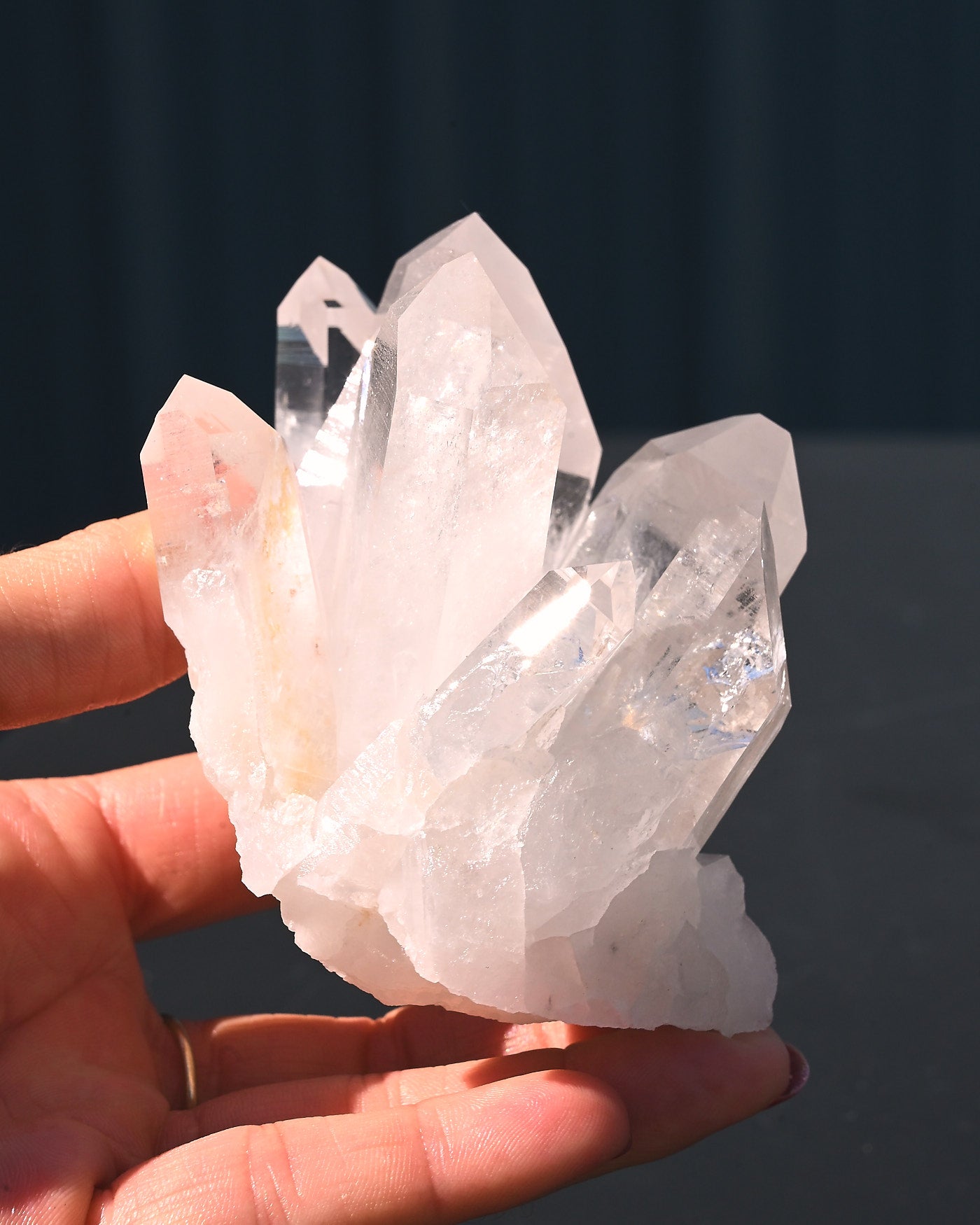 Arkansas Clear Quartz Cluster 0.640 lbs Fisher Mountain