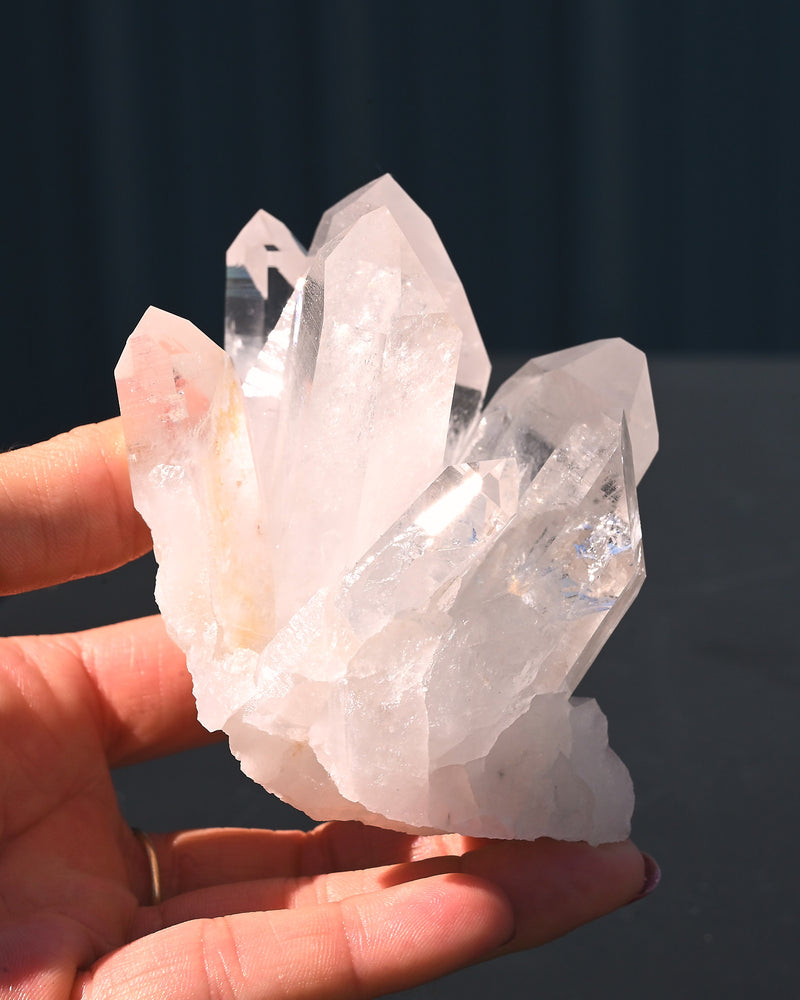 Arkansas Clear Quartz Cluster — 0.640 lbs