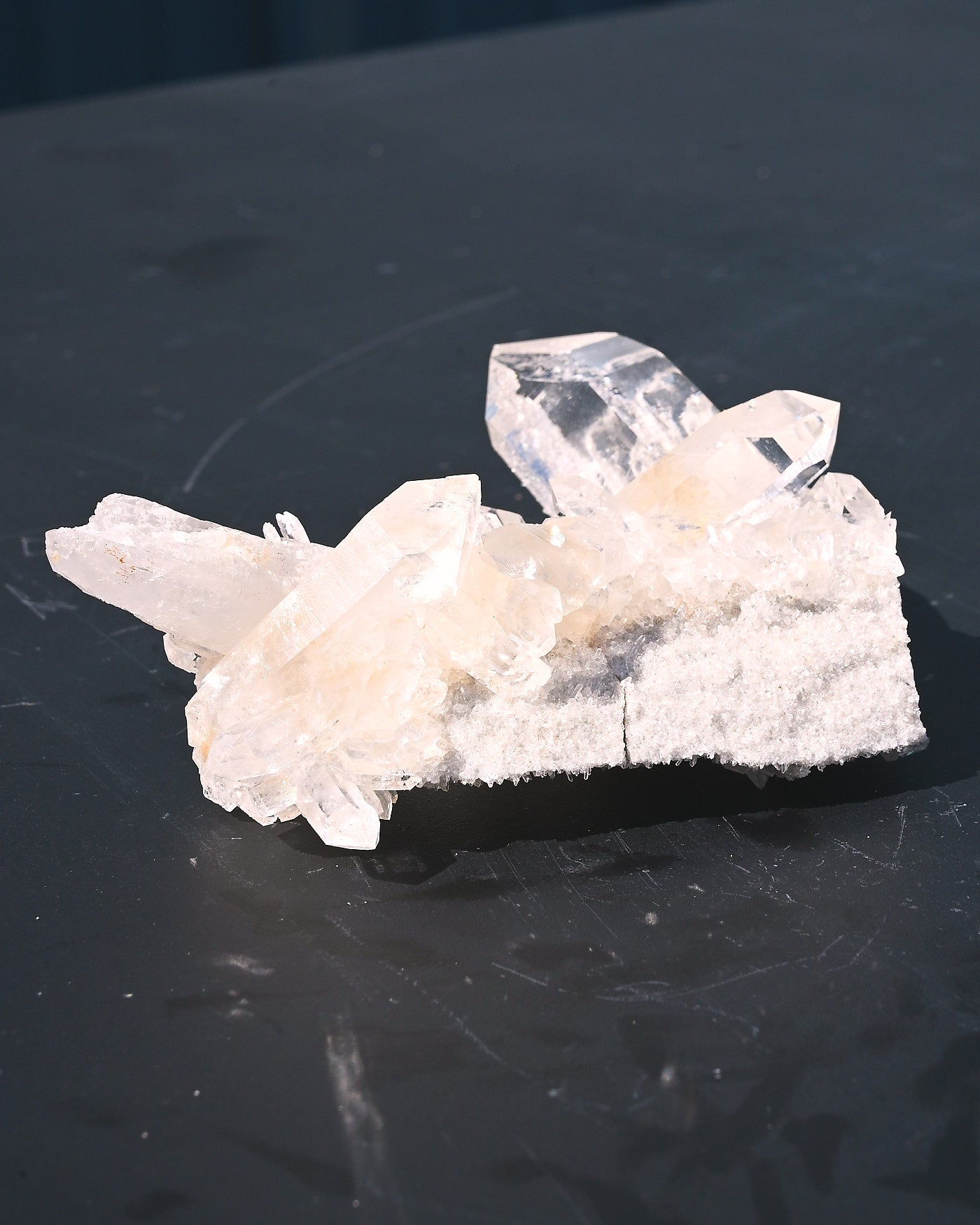 Arkansas Clear Quartz Cluster 0.590 lbs Fisher Mountain