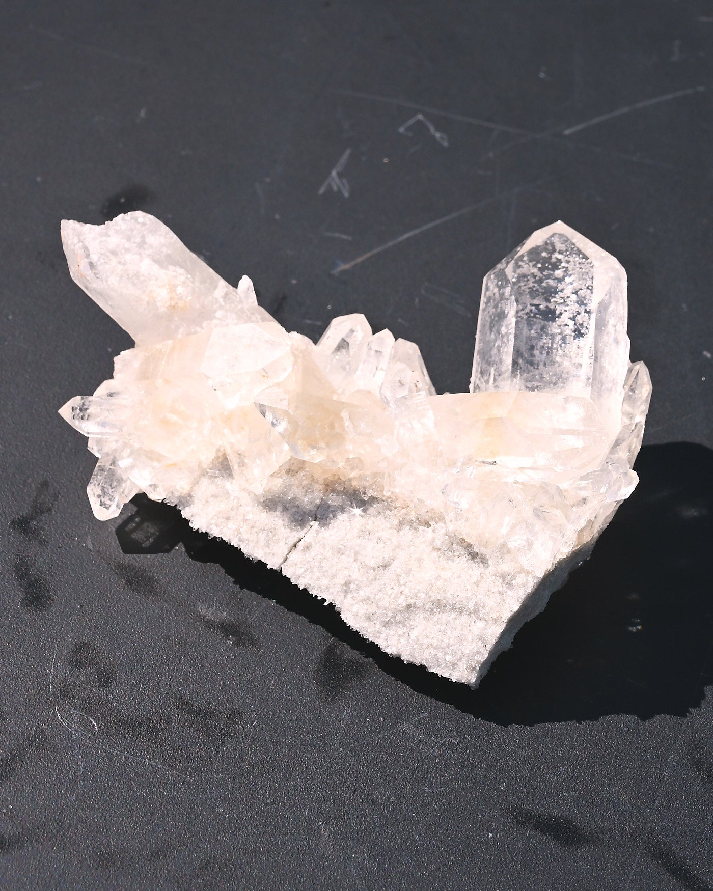 Arkansas Clear Quartz Cluster 0.590 lbs Fisher Mountain