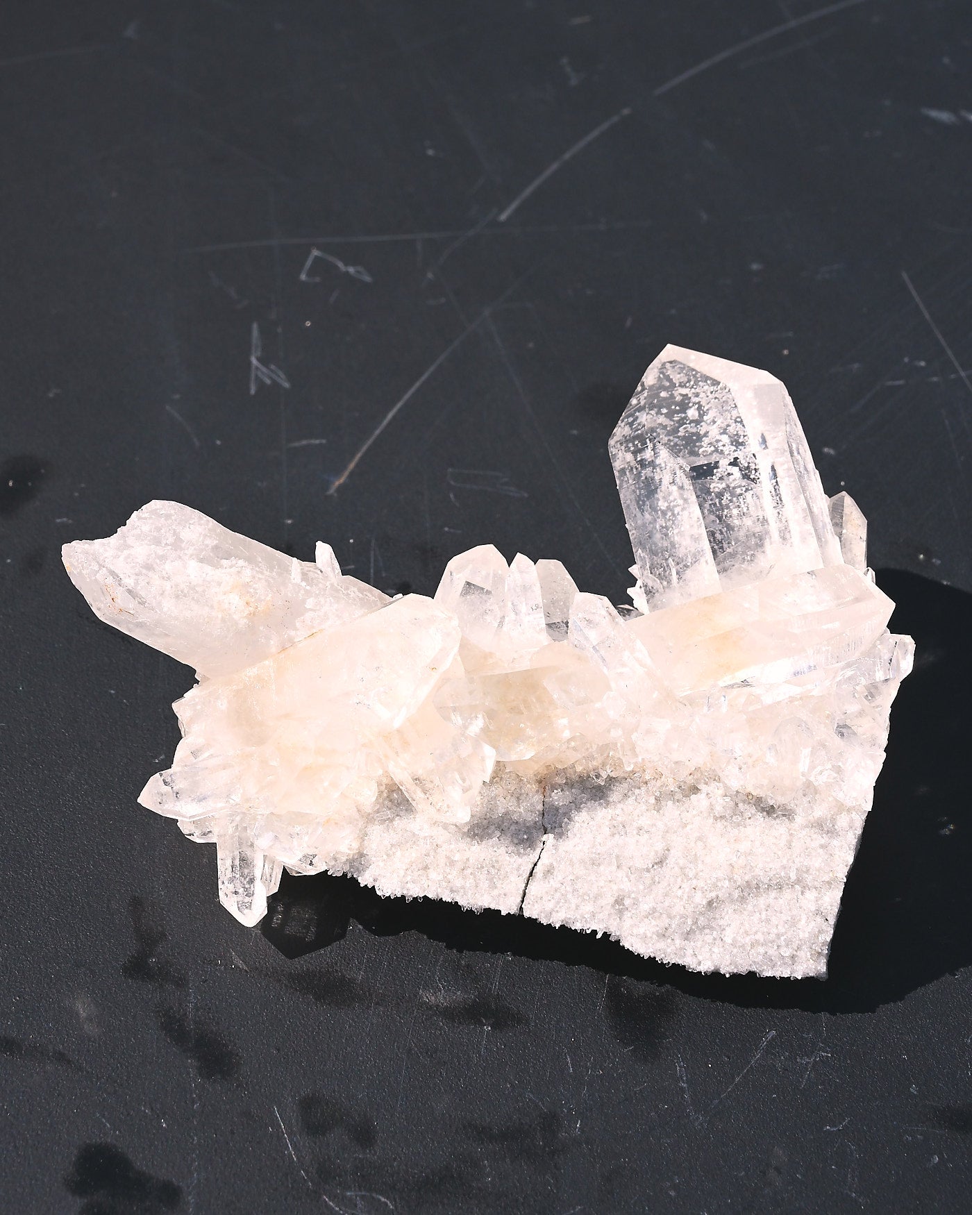 Arkansas Clear Quartz Cluster 0.590 lbs Fisher Mountain