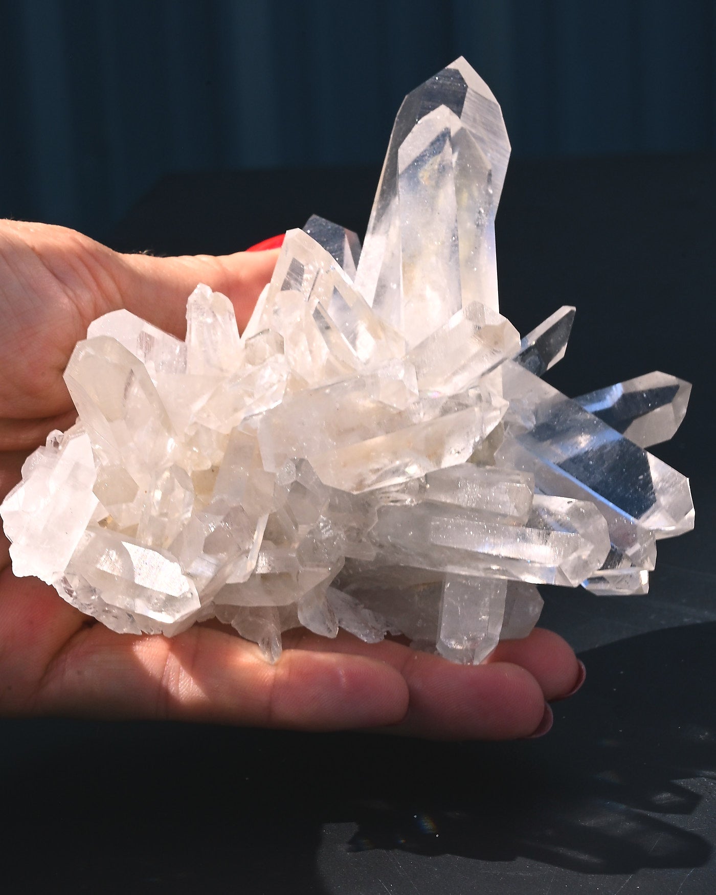 Arkansas Clear Quartz Cluster 0.518 lbs Fisher Mountain
