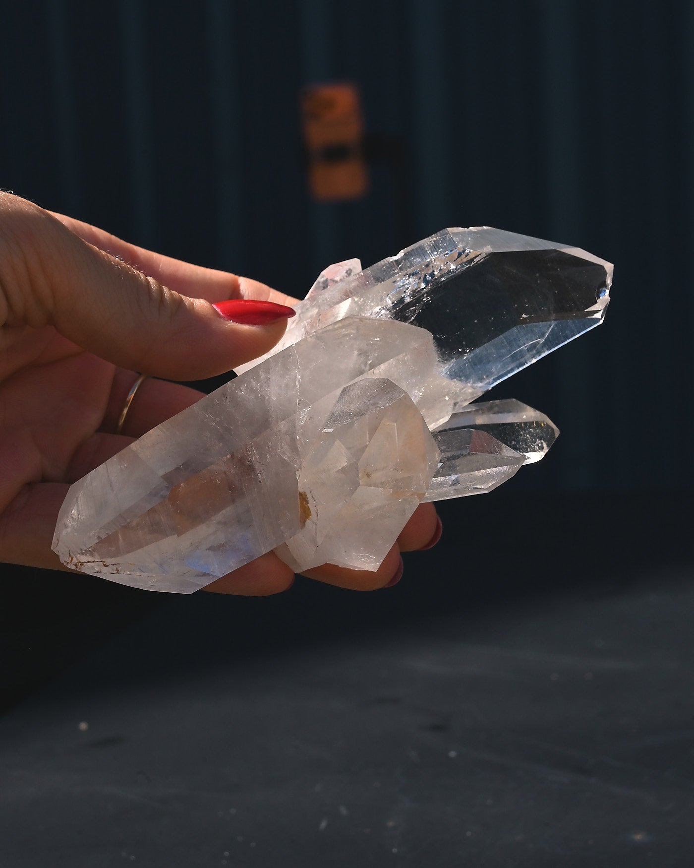 Arkansas Clear Quartz Cluster 0.515 lbs Fisher Mountain