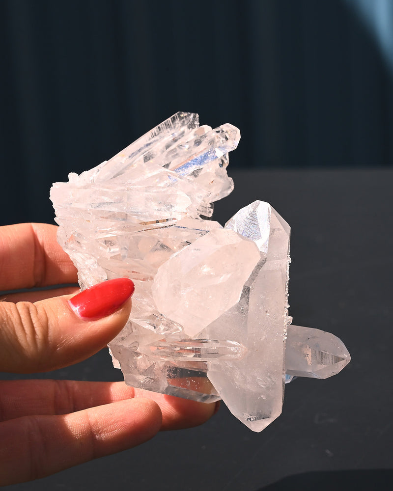 Arkansas Clear Quartz Cluster 0.500 lbs Fisher Mountain