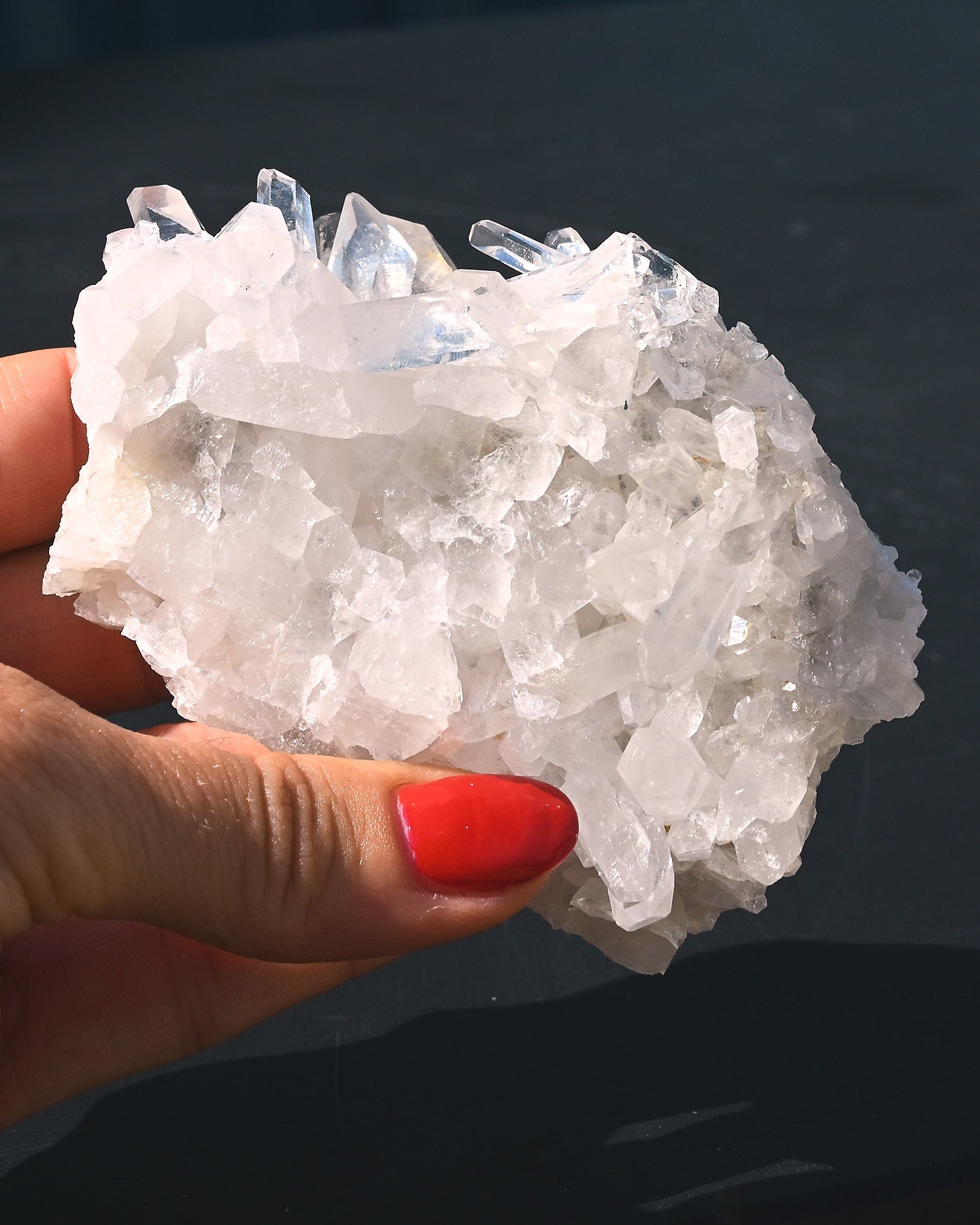 Arkansas Clear Quartz Cluster 0.440 lbs Fisher Mountain