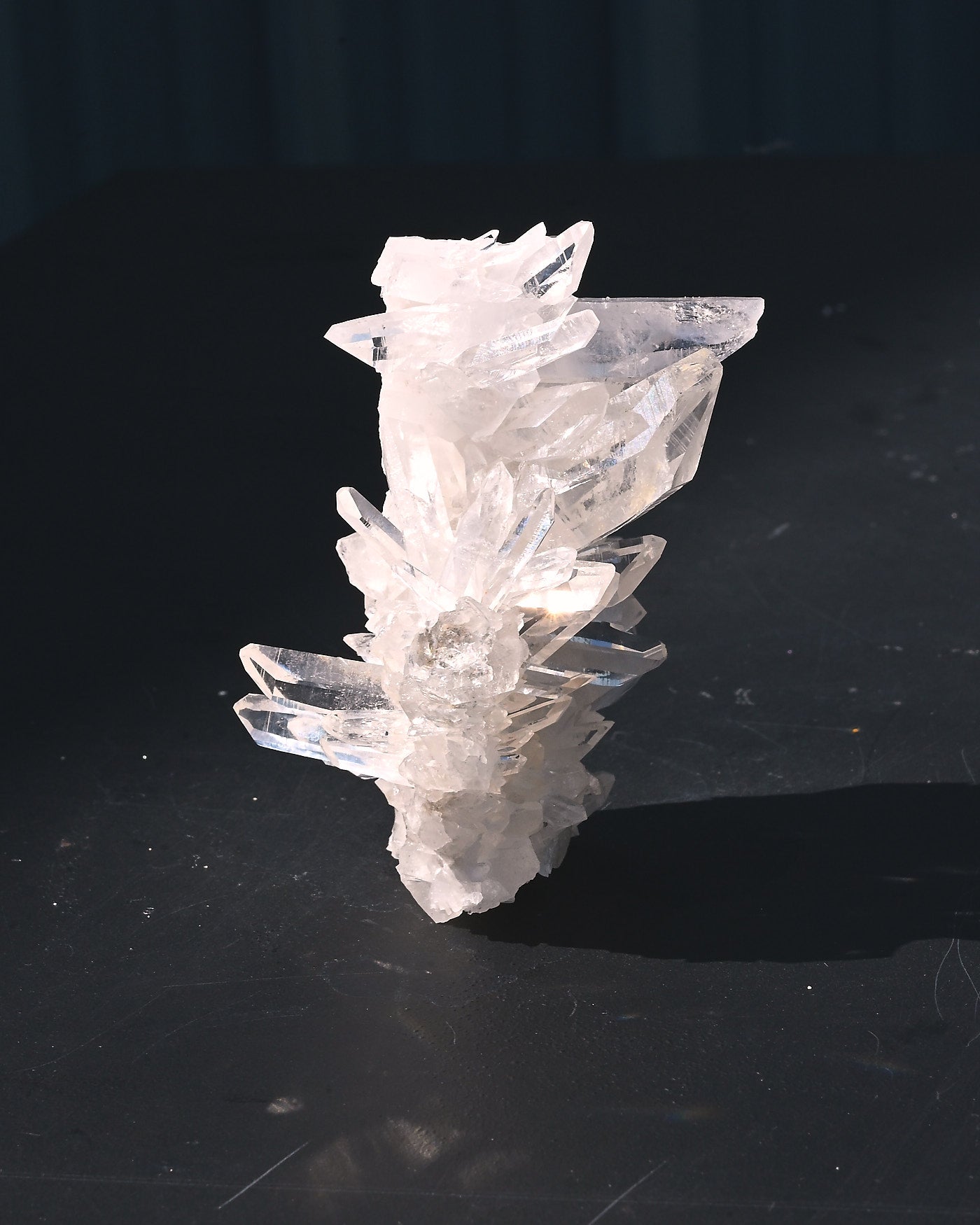 Arkansas Clear Quartz Cluster 0.440 lbs Fisher Mountain