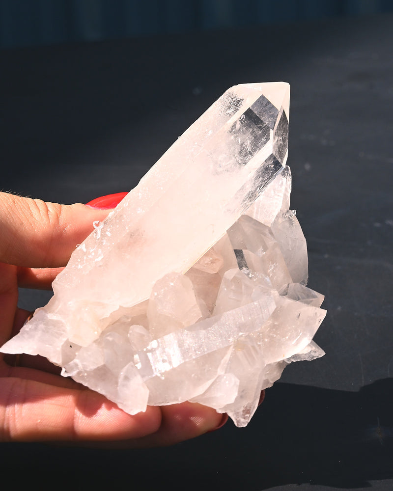 Arkansas Clear Quartz Cluster 0.420 lbs Fisher Mountain