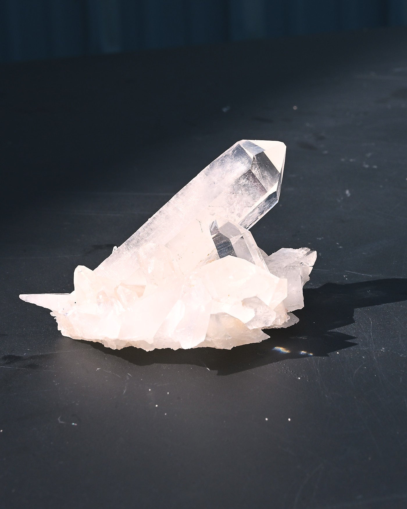Arkansas Clear Quartz Cluster 0.420 lbs Fisher Mountain