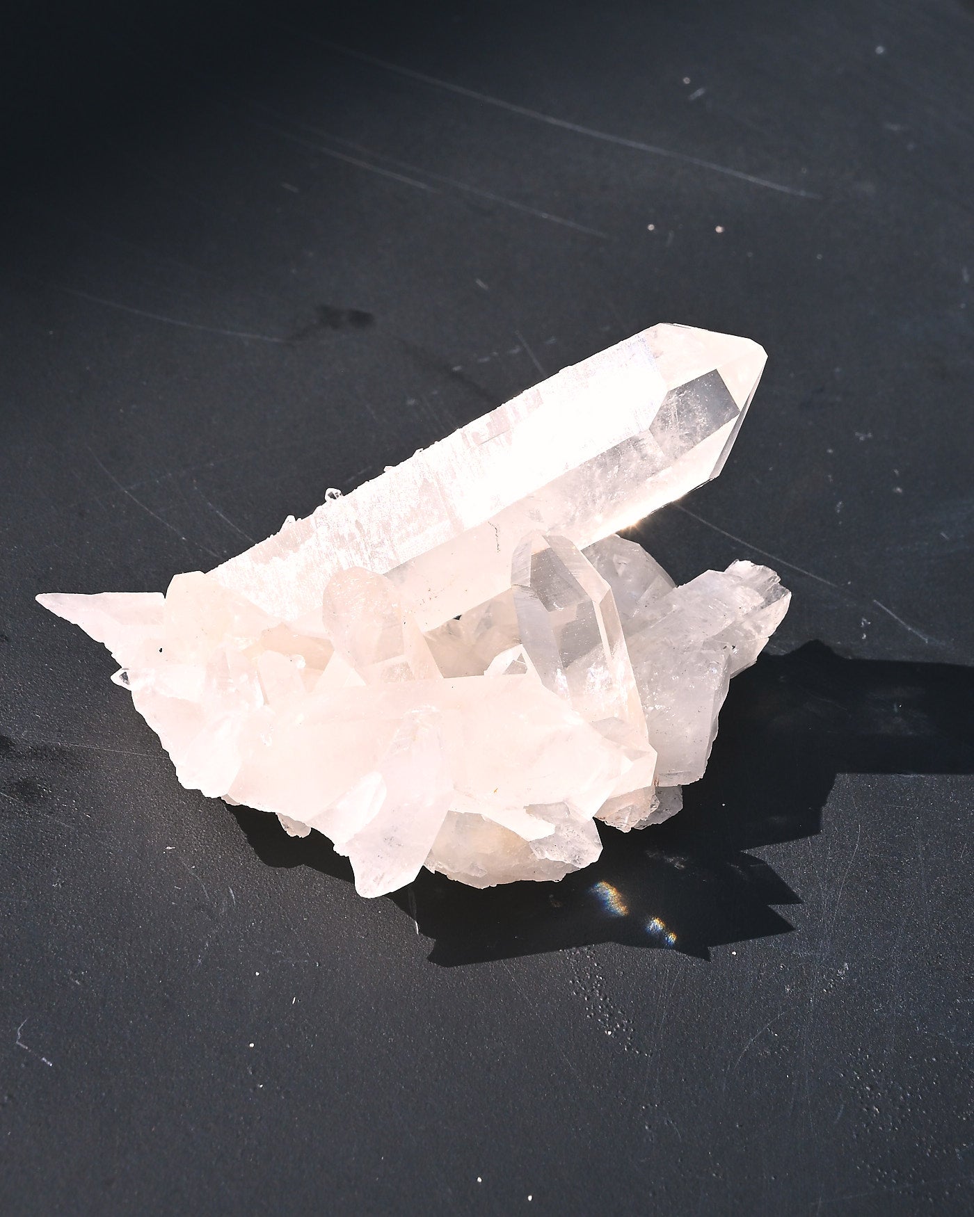 Arkansas Clear Quartz Cluster 0.420 lbs Fisher Mountain