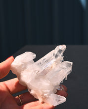 Arkansas Clear Quartz Cluster 0.375 lbs Fisher Mountain