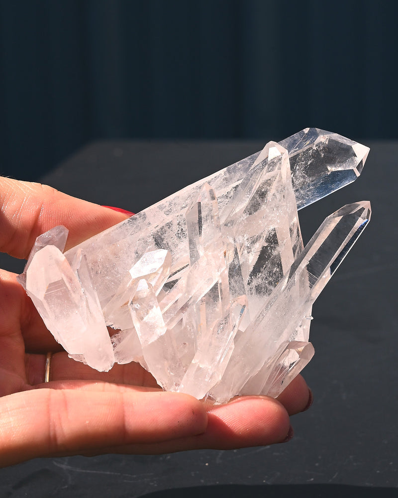 Arkansas Clear Quartz Cluster 0.265 lbs Fisher Mountain