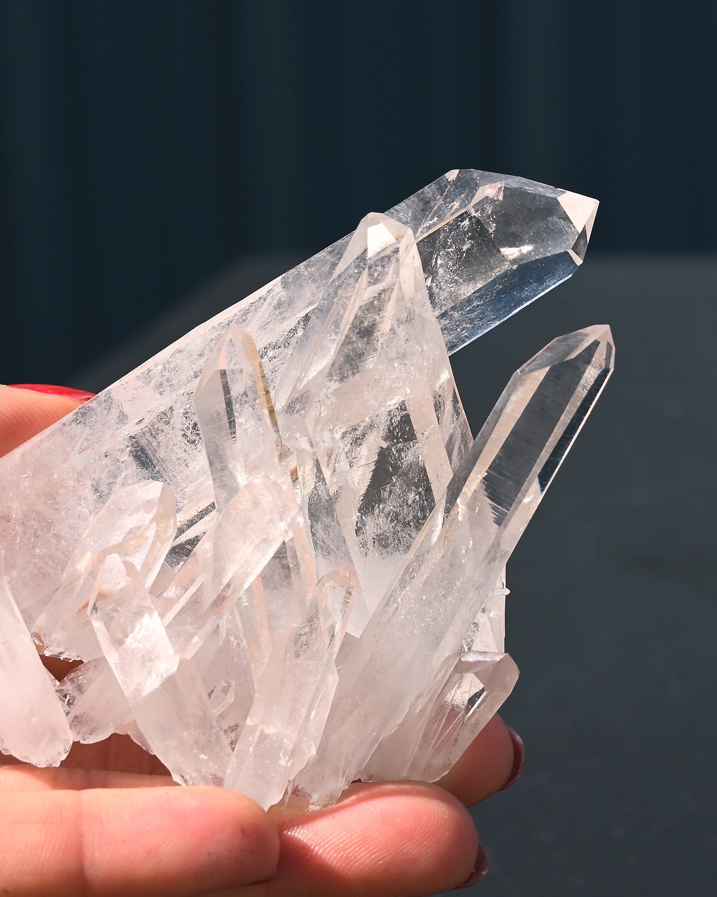 Arkansas Clear Quartz Cluster 0.265 lbs Fisher Mountain