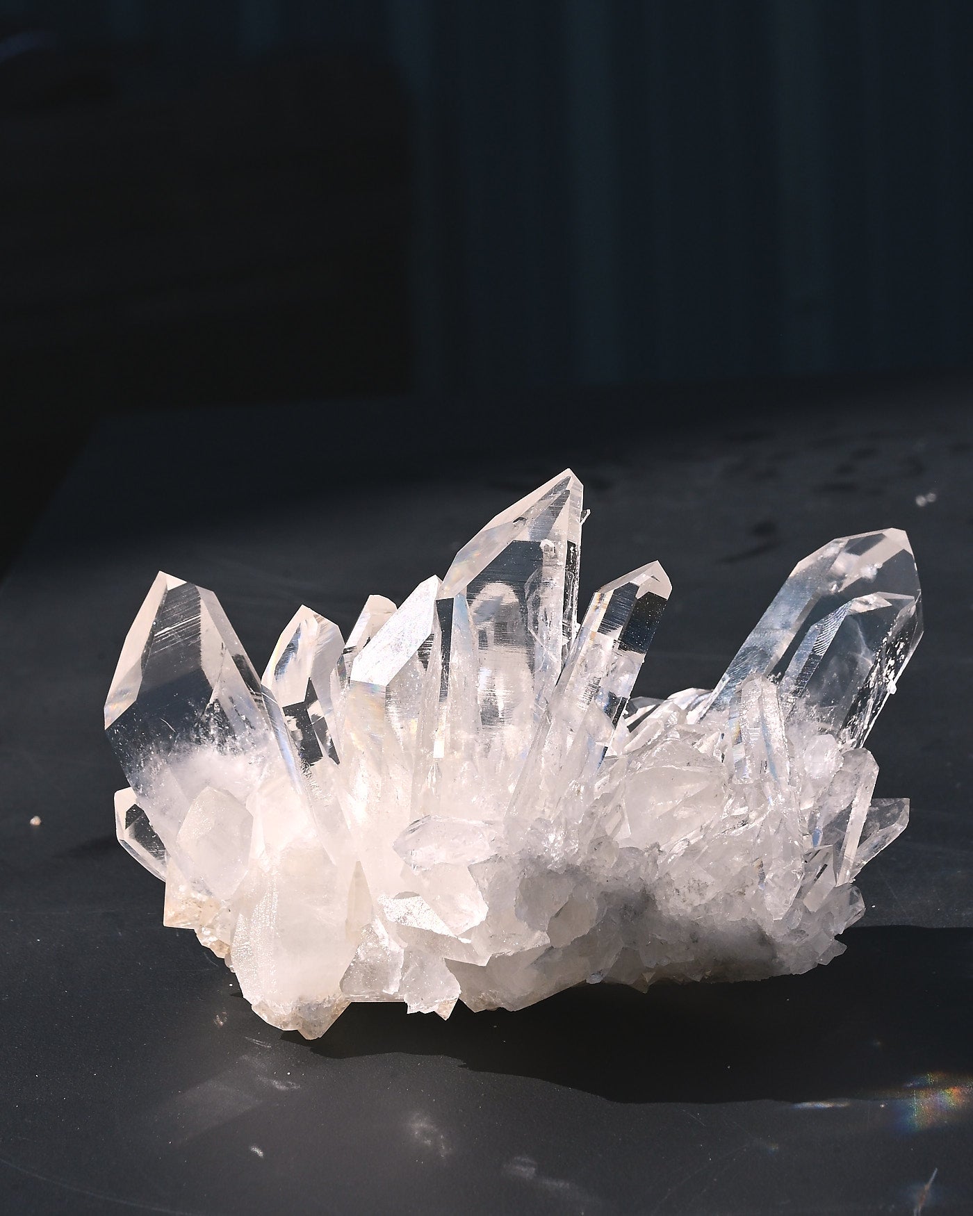 Arkansas Clear Quartz Cluster 1.155 lbs Fisher Mountain
