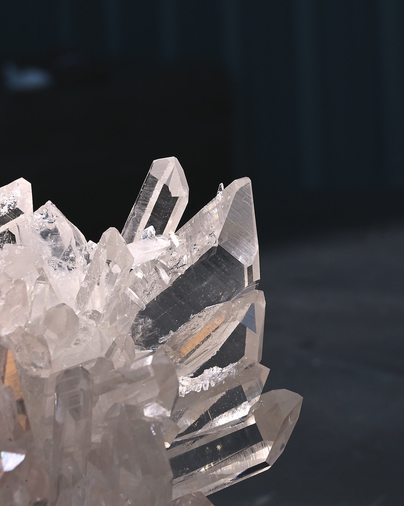 Arkansas Clear Quartz Cluster 1.155 lbs Fisher Mountain