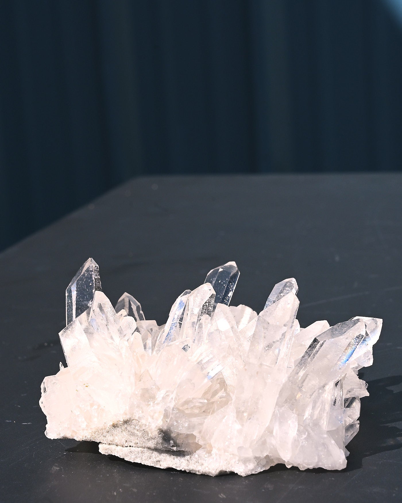 Arkansas Clear Quartz Cluster 0.835 lbs Fisher Mountain
