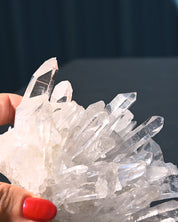Arkansas Clear Quartz Cluster 0.835 lbs Fisher Mountain