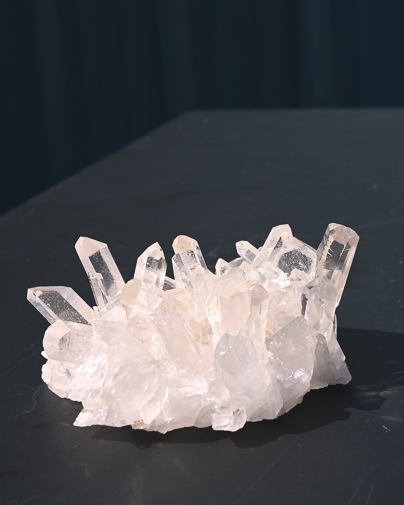 Arkansas Clear Quartz Cluster 0.835 lbs Fisher Mountain