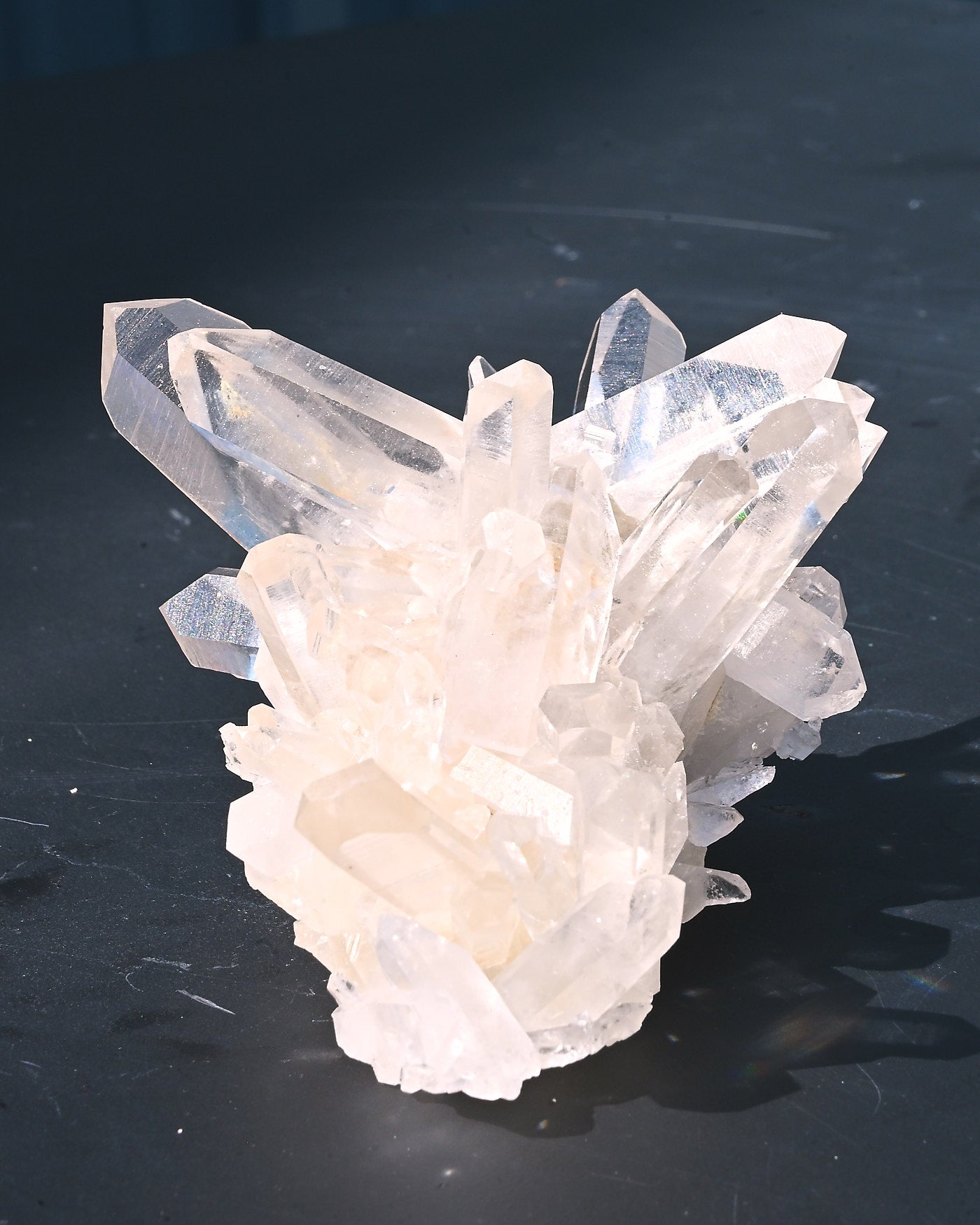Arkansas Clear Quartz Cluster 0.815 lbs Fisher Mountain