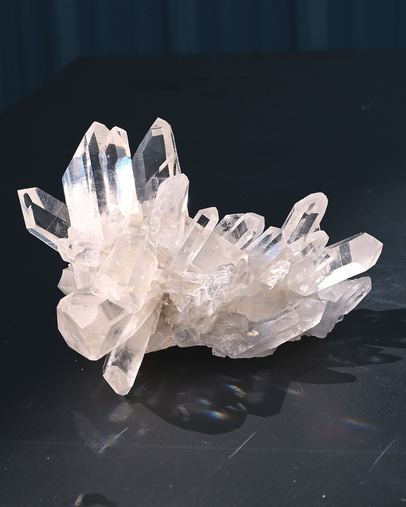 Arkansas Clear Quartz Cluster 0.815 lbs Fisher Mountain