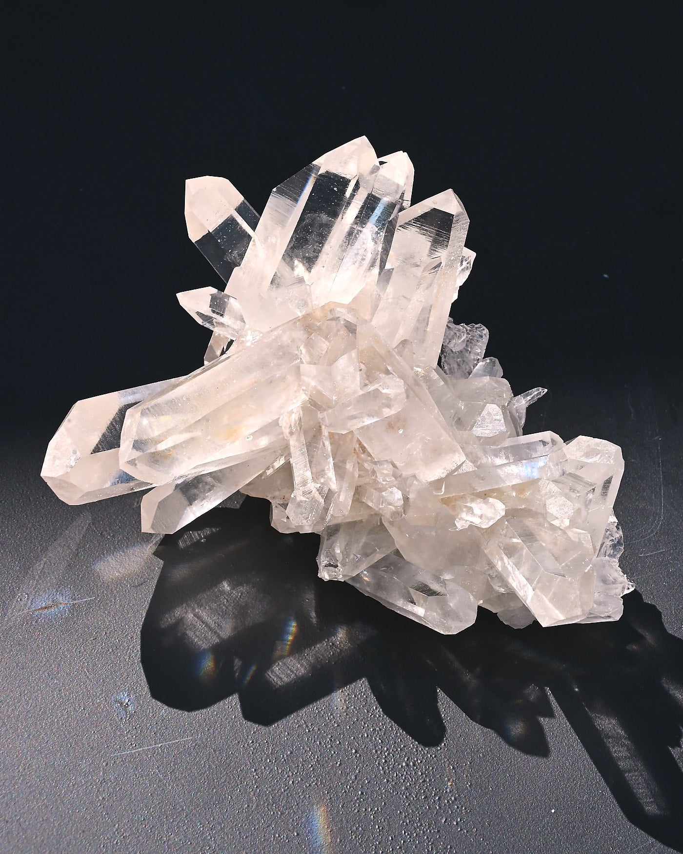 Arkansas Clear Quartz Cluster 0.815 lbs Fisher Mountain