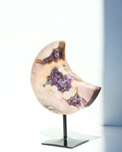 Pink Amethyst Freeform detail