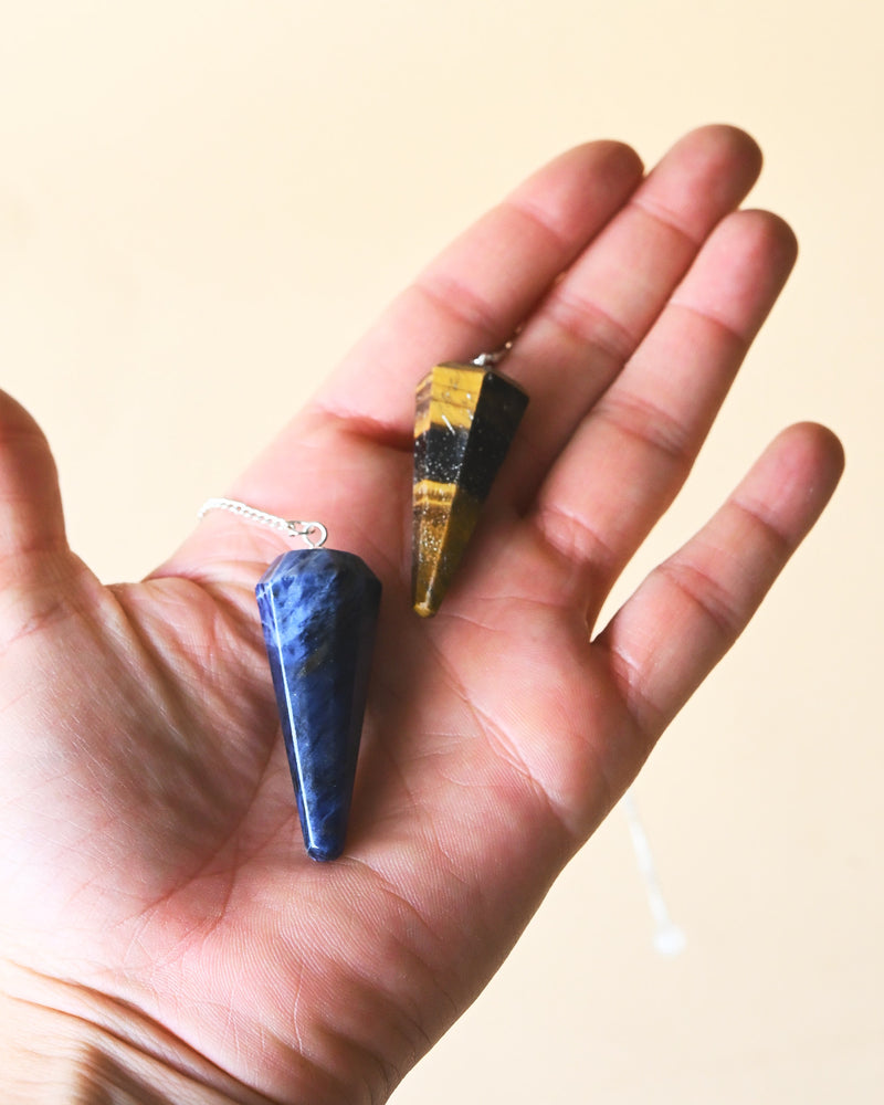 Tiger's Eye Pendulum
